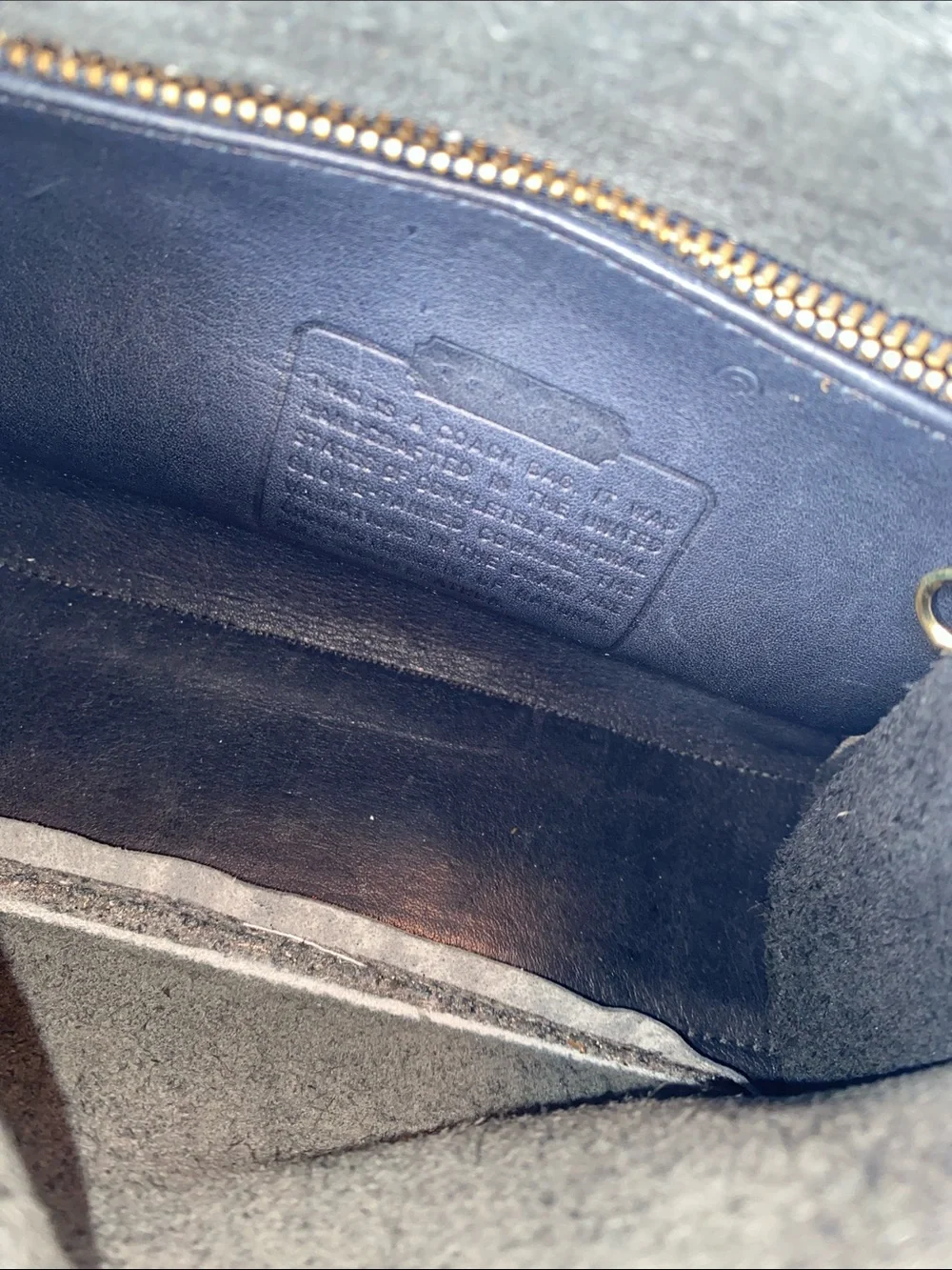 Coach Regina 9983 Black Leather Top-Handle Crossbody Purse